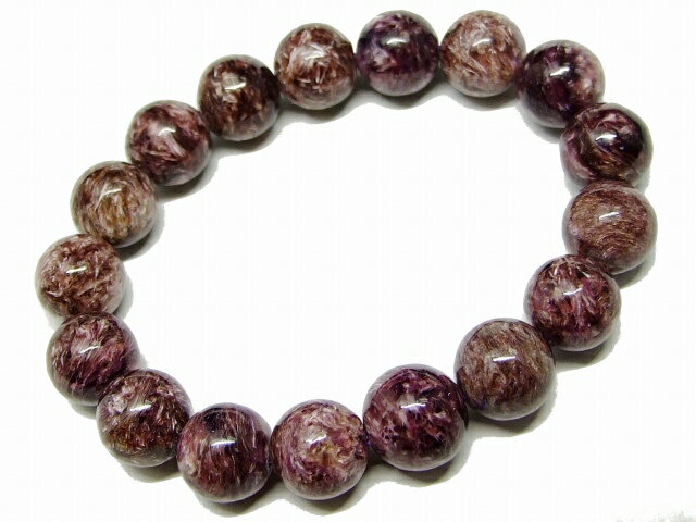 65388　　チャロアイト 11mm A ブレスレット 内径16cm ポーチ付き 送料無料 天然石 パワーストーン