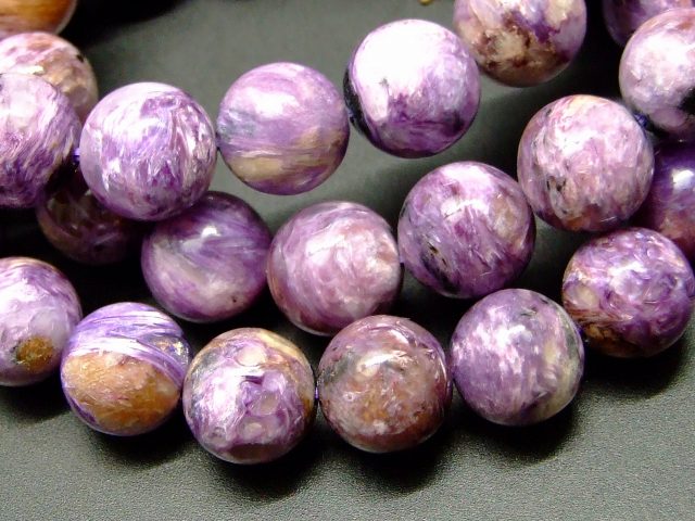 65400　　チャロアイト 11mm AAA ブレスレット 内径17cm ポーチ付き 送料無料 天然石 パワーストーン