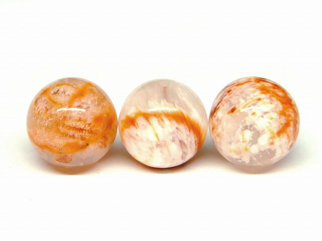 66327　　セリサイト イン クォーツ 12mm 4A 1粒売り 絹雲母入り水晶 送料無料有 マダガスカル産 天然石 パワーストーン