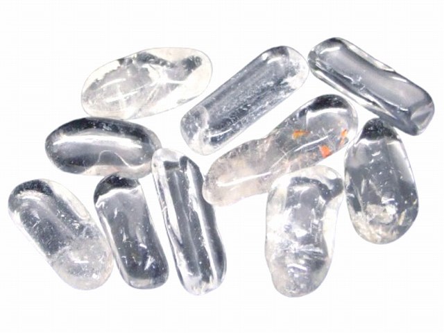 66320 水晶 原石 穴なし 15mm～30mm 10個セット クリスタル クォーツ 送料無料有 ブラジル産 天然石 パワーストーン