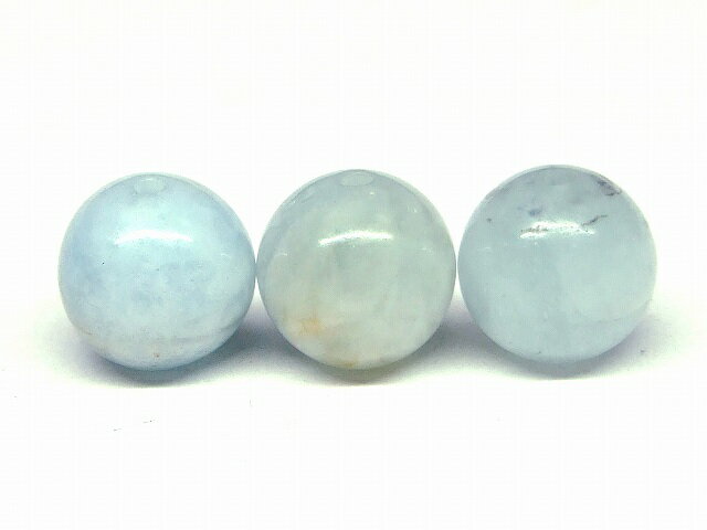 66390　　今月の半額 わけあり アクアマリン 9mm 1粒売り 送料無料有 ブラジル産 天然石 パワーストーン