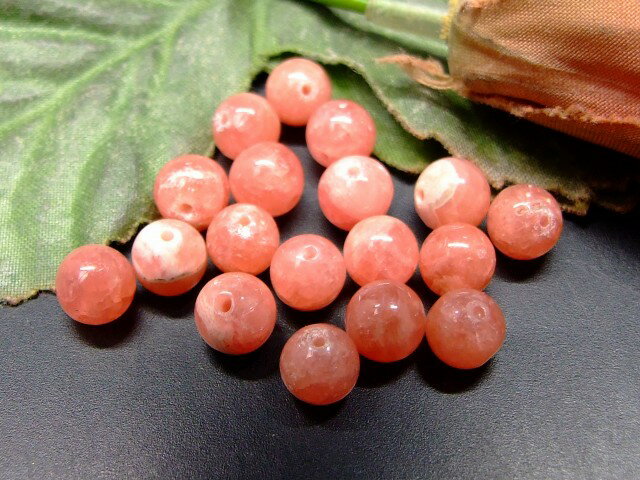 g3-617F　　今月の半額 わけあり インカローズ 6mm 1粒売り 鑑別済・本物保証 送料無料有 アルゼンチン産 天然石 パワーストーン