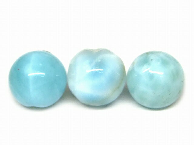 68226　　今月の半額 わけあり ラリマー 6mm 1粒売り ドミニカ共和国産 送料無料有 天然石 パワーストーン