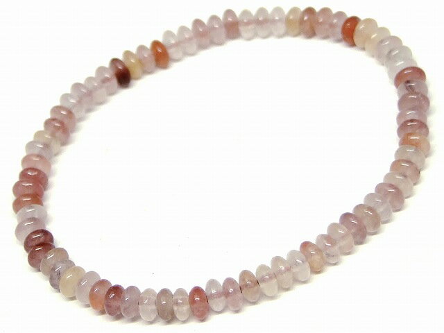 g3-3381F　　レッド アベンチュリン そろばん 4mm×2mm ブレスレット 内径調節可 ソロバン 算盤 送料無..