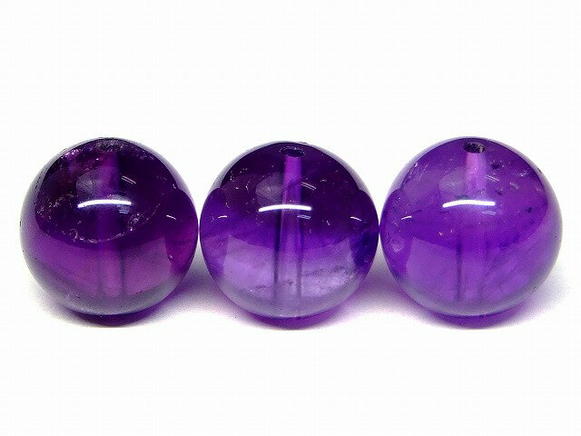 66735　　今月の半額 わけあり アメジスト 9mm〜10mm 1粒売り 紫水晶 送料無料有 ブラジル産 天然石 パワーストーン