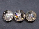 67132 今月の半額 わけあり 虹入り ルチルクォーツ 7mm~8mm 3粒セット 針水晶 送料無料 ブラジル産 天然石 パワーストーン