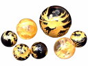 66997 今月40%OFF わけあり 龍彫り 金彫り 8mm~16mm 7粒セット 水晶 オニキス等 ミックス石 送料無料有 天然石 パワーストーン