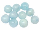 67357 今月の半額 わけあり アクアマリン 7mm~8mm 10粒セット 藍玉 送料無料 ブラジル産 天然石 パワーストーン