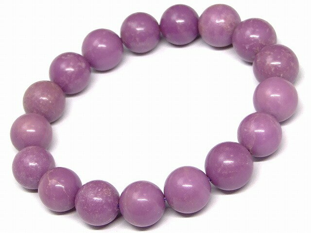 67366　　フォスフォシデライト 12mm AA ブレスレット 内径18cm 送料無料 ペルー産 天然石 パワースト..