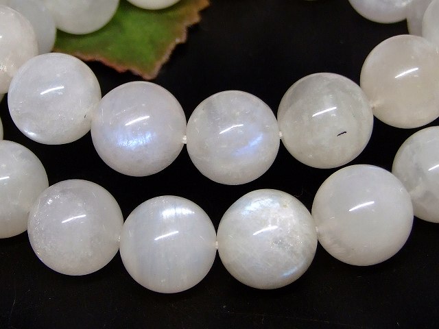 g3-226C　　ムーンストーン 12mm AAAA ブレスレット 内径17.5cm 鑑別済・本物保証 ポーチ付き 送料無料 インド産 天然石 パワーストーン