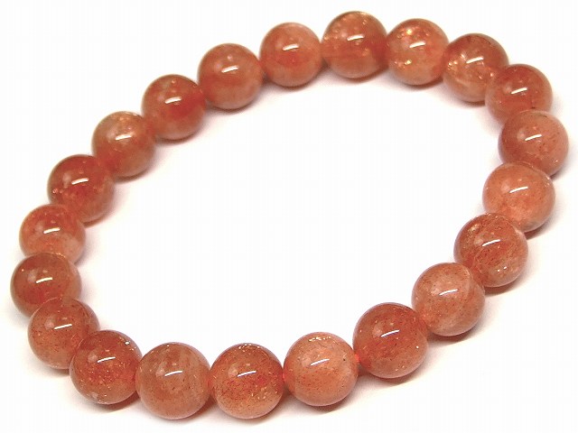 g3-196R　　ゴールドサンストーン 9mm AAAA ブレスレット 内径17cm ポーチ付き 送料無料 オレゴン産 天然石 パワーストーン