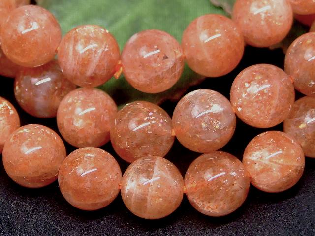 g3-196R　　ゴールドサンストーン 9mm AAAA ブレスレット 内径17cm ポーチ付き 送料無料 オレゴン産 天然石 パワーストーン