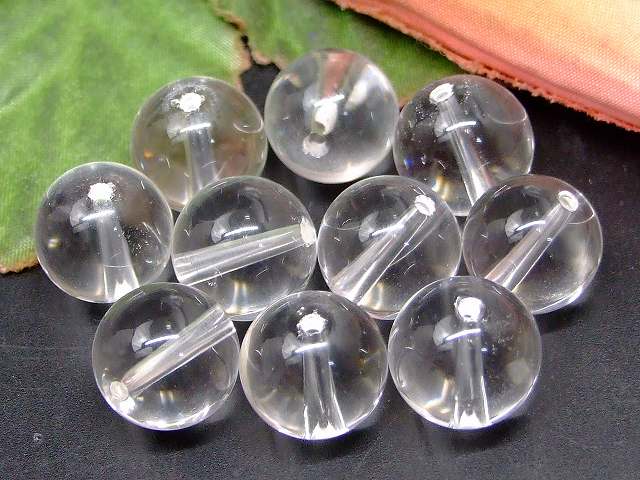 67412　　水晶 13mm AA 1粒売り クリスタル クォーツ 送料無料有 ブラジル産 天然石 パワーストーン