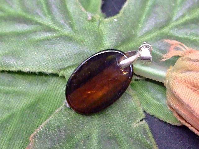 67516　　トルマリン 電気石 ペンダントトップ 18mm×12mm 1個売り ブラジル産 送料無料 天然石 パワーストーン