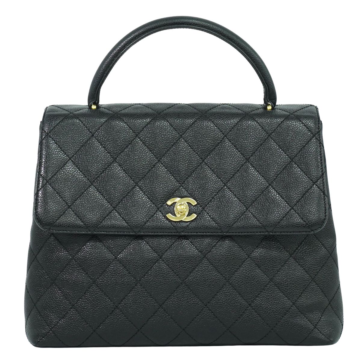正規美品！シャネル　キャビアスキン　ハンドバッグ　バイカラー　ターンロック 楽天市場】シャネル ターンロック（バッグ｜バッグ・小物