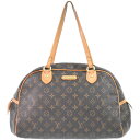 本物 ルイヴィトン LOUIS VUITTON LV モントルグイユ GM モノグラム ハンドバッグ トートバッグ M95566 Montorgueil ビトン バッグ 中古