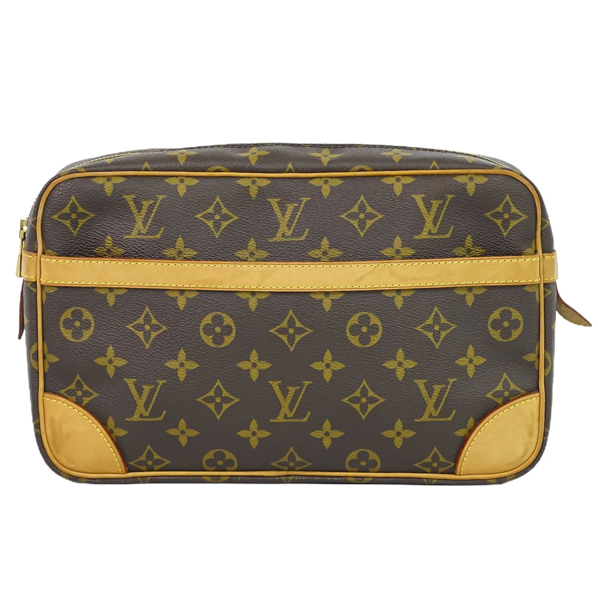 本物 ルイヴィトン LOUIS VUITTON LV コンピエーニュ 28 モノグラム クラッチバッグ セカンドバッグ ブ..