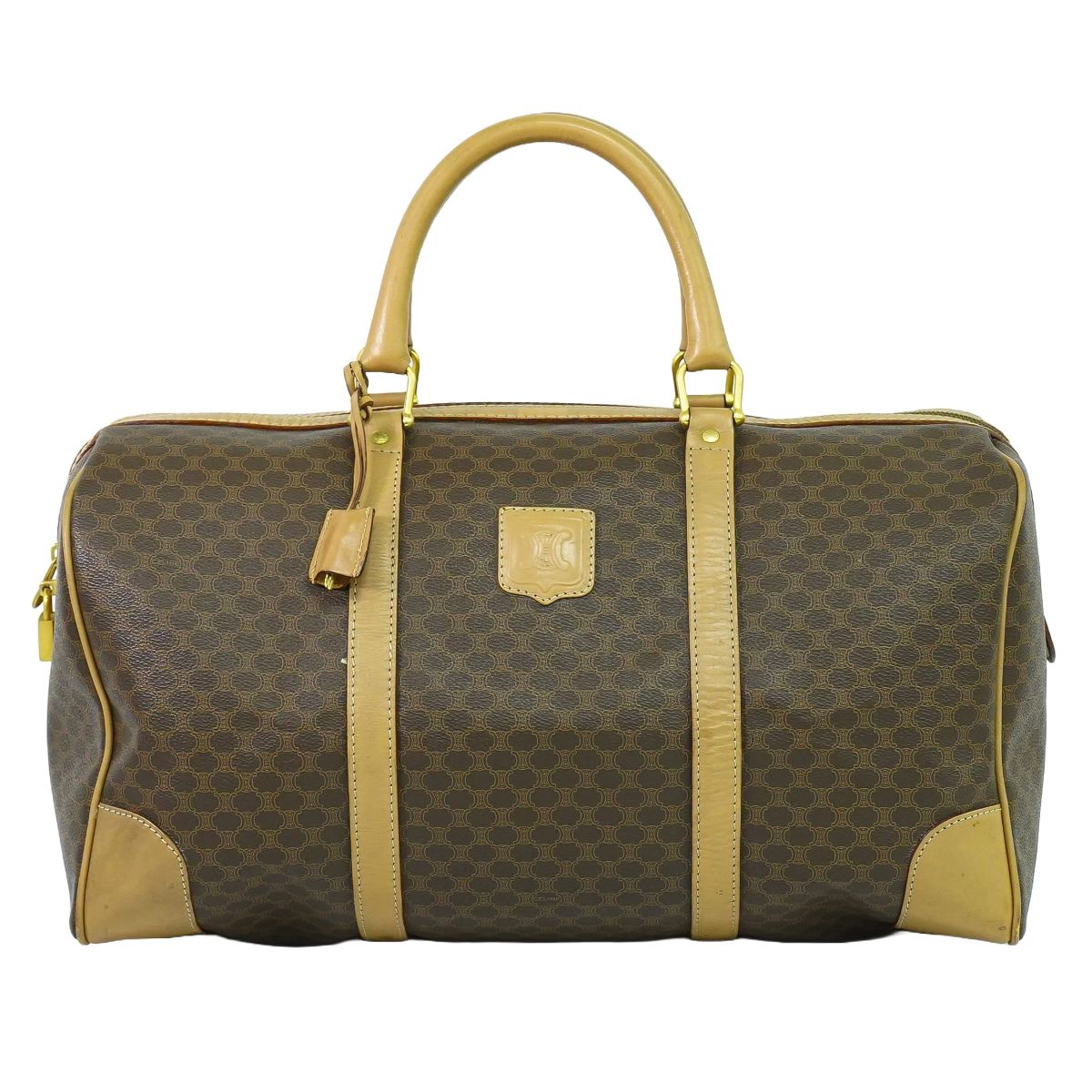 CELINE セリーヌ オールド 2Way マカダム ボストン ショルダー