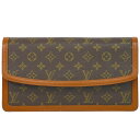 本物 ルイヴィトン LOUIS VUITTON LV ポシェットダム GM モノグラム クラッチバッグ セカンドバッグ ブラウン M51810 Pochette Dame ビトン バッグ 中古