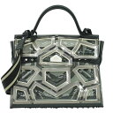 本物 デルヴォー DELVAUX タンペート グラディエーター 2WAY ショルダーバッグ ハンドバッグ PVC クリア シルバー バッグ 中古・