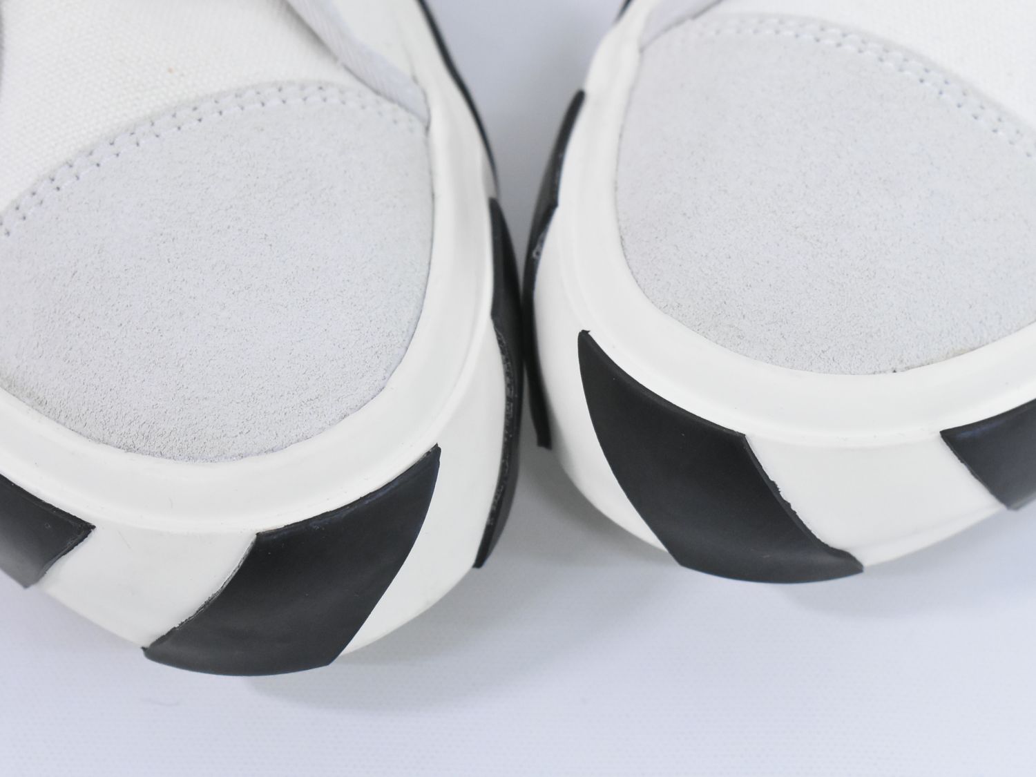 本物 オフホワイト OFF-WHITE キャンバス スニーカー 41 ホワイト ピンク オレンジ メンズ 靴 シューズ 中古