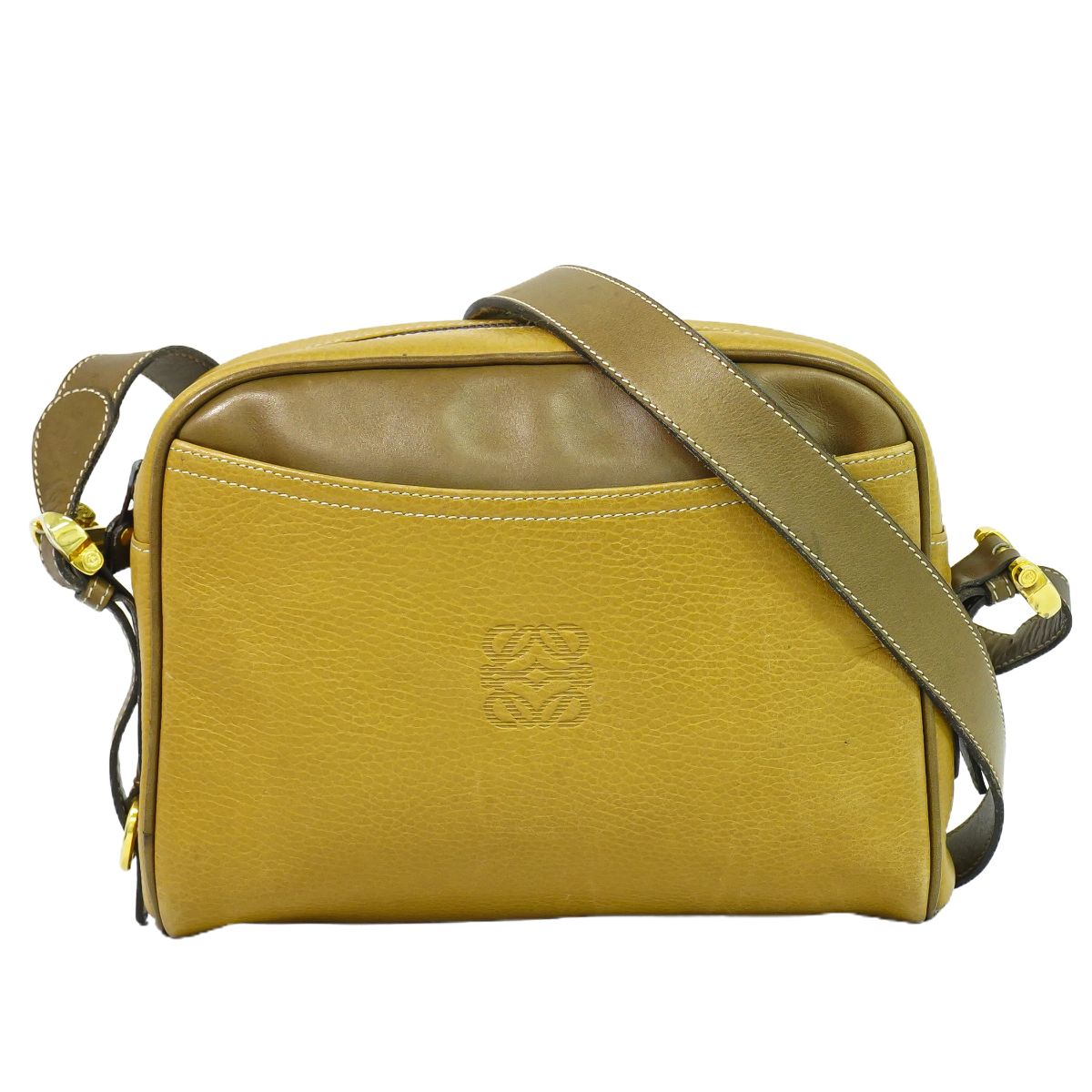 ʪ  LOEWE ʥ Хå ݥå 쥶 ١ ֥饦 Anagram Хå 