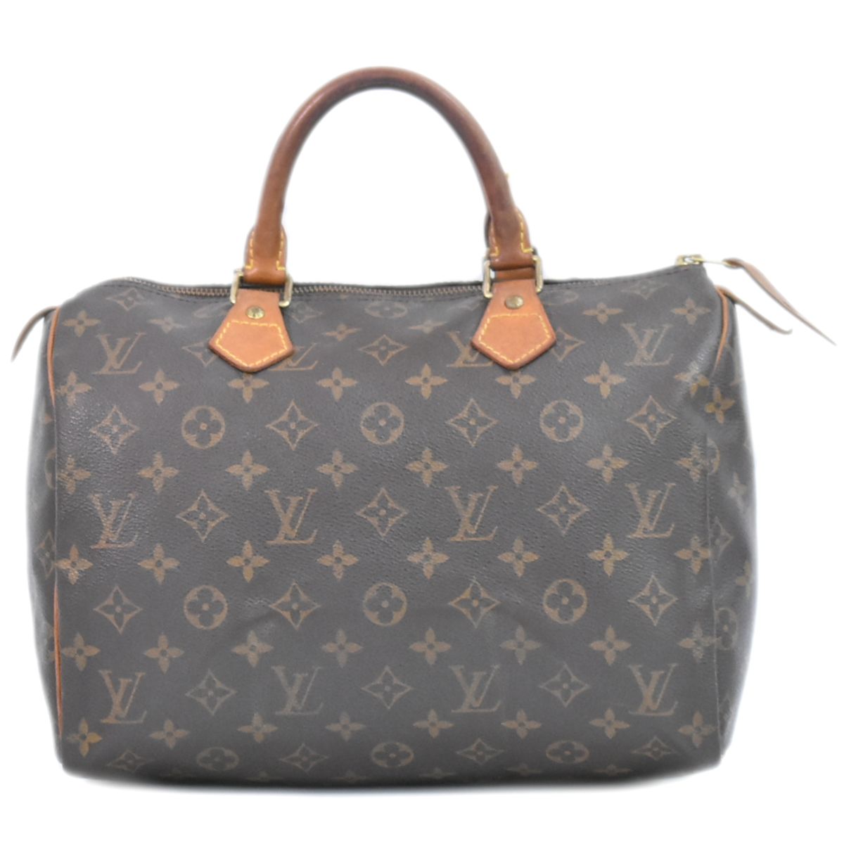 楽天BRAND BOX本物 ルイヴィトン LOUIS VUITTON LV 旧型 スピーディ 30 モノグラム ミニボストンバッグ ハンドバッグ ブラウン M41526 Speedy ビトン バッグ 中古