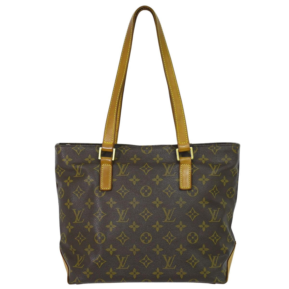 楽天BRAND BOX本物 ルイヴィトン LOUIS VUITTON LV カバピアノ モノグラム トートバッグ ショルダーバッグ ブラウン M51148 ビトン バッグ 中古・