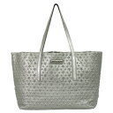 本物 ジミーチュウ JIMMY CHOO スター ショルダーバッグ トートバッグ レザー シルバー バッグ 中古(4)