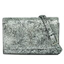 本物 サンローラン SAINT LAURENT カサンドラ ウエストポーチ ウエストバッグ ベルトバッグ レザー シルバー バッグ 中古・|詳細画像
