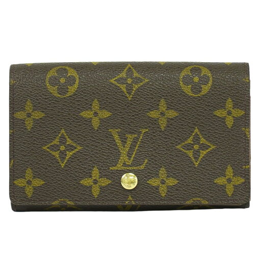 本物 ルイヴィトン LOUIS VUITTON LV ポルトモネ ビエ トレゾール モノグラム 折財布 ブラウン M61730 ビトン 財布 ウォレット 中古 本物 ルイヴィトン LOUIS VUITTON LV ポルトモネ ビエ トレゾール モノグラム 折財布 ブラウン M61730 ビトン 財布 ウォレット 中古