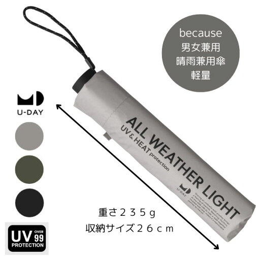 ビコーズ because 折りたたみ 軽量 コンパクト 紫外線99.9% 遮光率99.9%以上晴雨兼用日傘 日傘 雨傘 オールウェザー ミニ ビコーズ because 折りたたみ 軽量 コンパクト 紫外線99.9% 遮光率99.9%以上晴雨兼用日傘 日傘 雨傘 オールウェザー ミニ