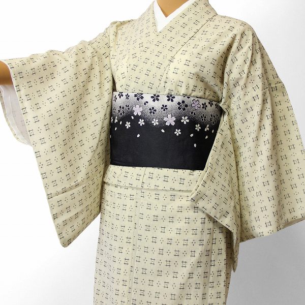 【レンタル】宅配レンタル着物セット(夏物・薄物・紗)「Sサイズ」 (4011)