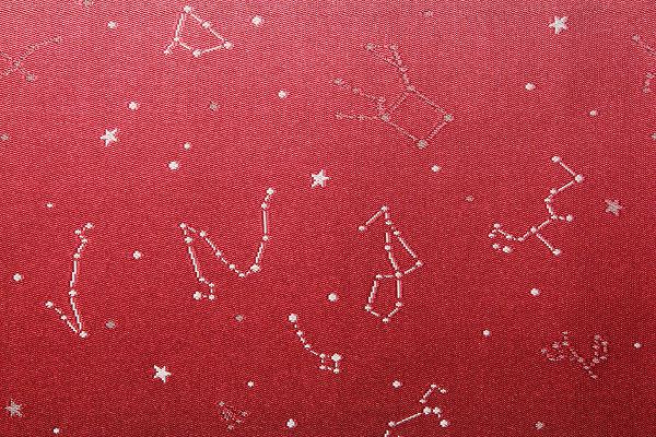 【レンタル】半幅帯 レンタル 〔お好きな帯を選べる変更オプション〕赤・星座(春秋冬用/女性用)【返却送料無料】