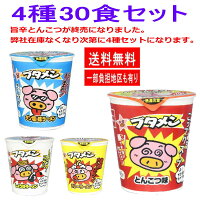 新着にぎわい広場スナック感覚のカップ麺おやつカンパニーブタメン30個セット関東圏送料無料