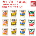 日清カップヌードル　日清食品 カップヌードル big ビッグ 4柄×3個 12食セット 関東圏送料無料