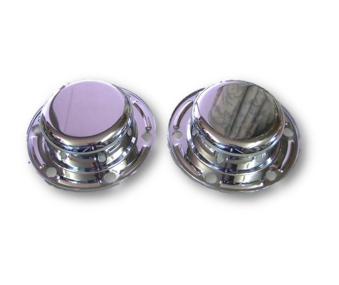 日野大型（新型）　メッキフロントハブキャップ