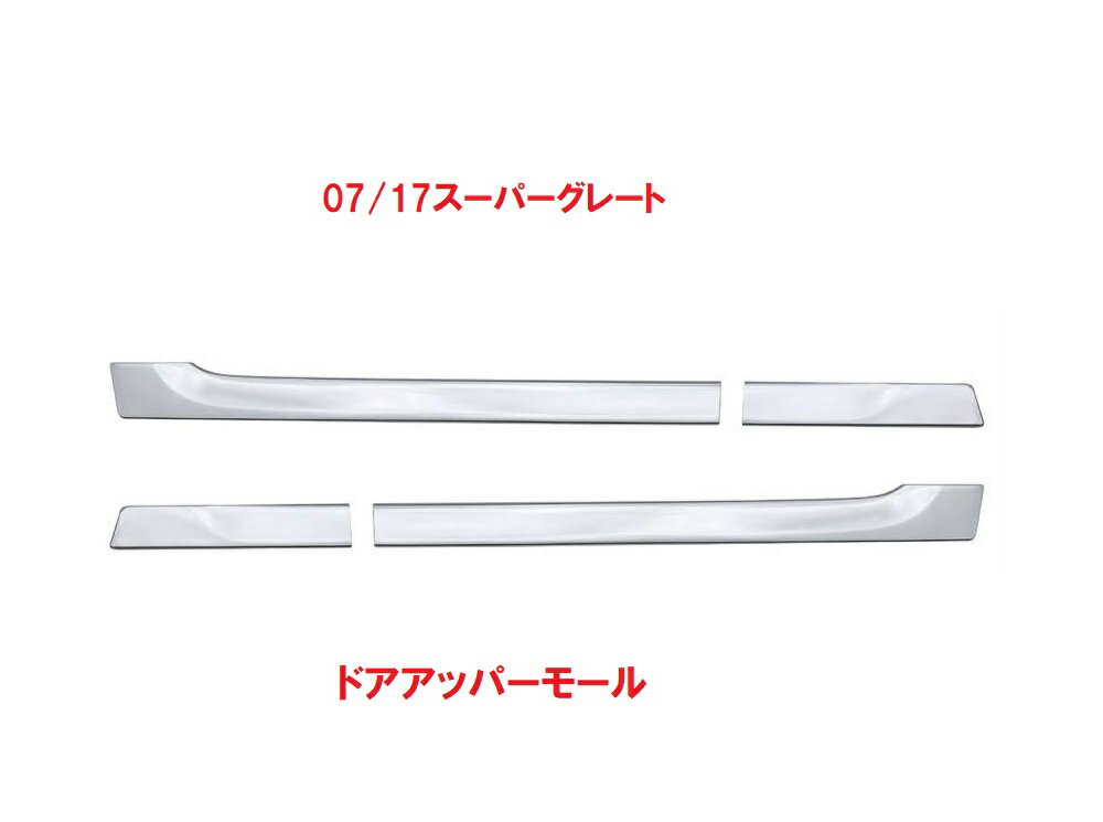 Rakuten - 07／17スーパーグレート　ドアアッパーモールBW