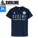 SVOLME スボルメ ジュニア ロゴプラシャツ24SDG 1241-25200-NVY サッカー フットサル