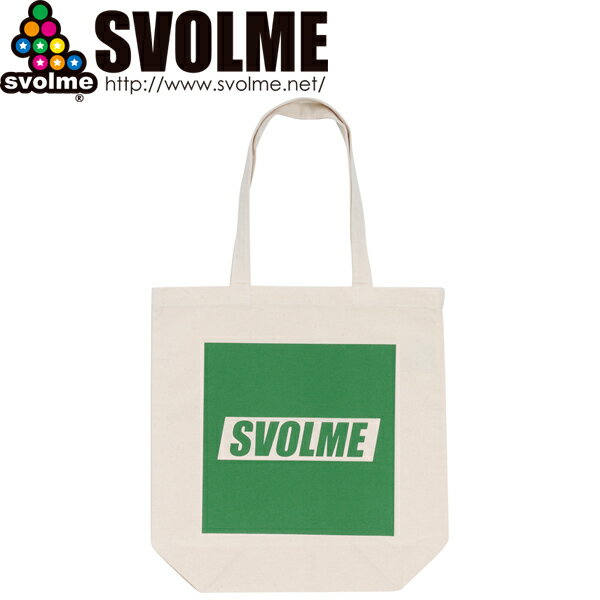 SVOLME スボルメ コットンキャンバス トートバッグ 1241-27020-GRN サッカー フットサル