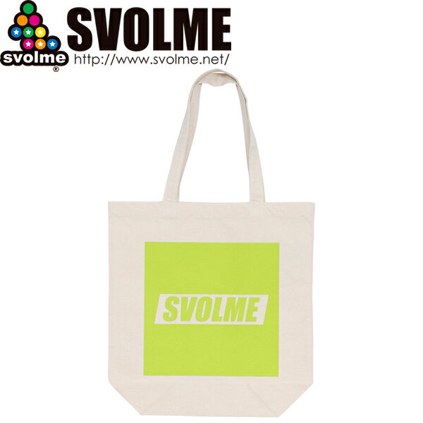 SVOLME スボルメ コットンキャンバス トートバッグ 1241-27020-LIM サッカー フットサル