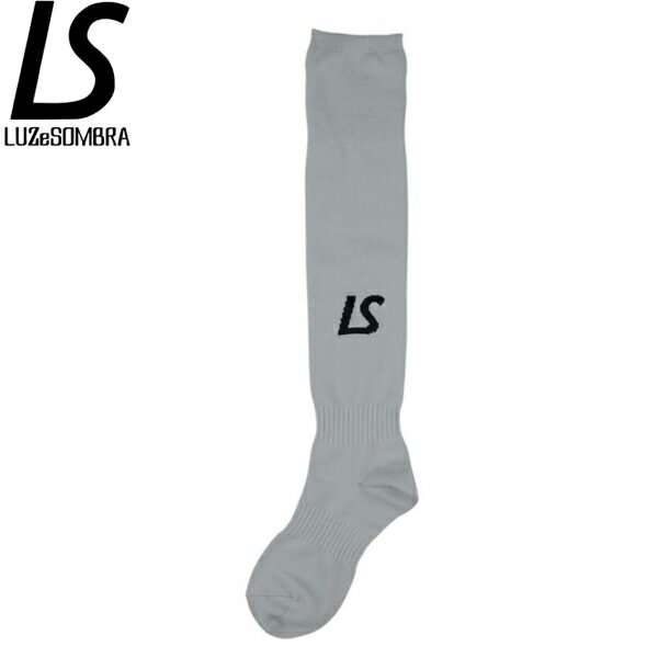 LUZeSOMBRA ルースイソンブラ ターンバック ジャガードソックス ストッキング F2014907-GEY サッカー フットサル