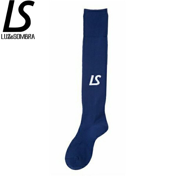 LUZeSOMBRA ルースイソンブラ ターンバック ジャガードソックス ストッキング F2014907-NVY サッカー フットサル