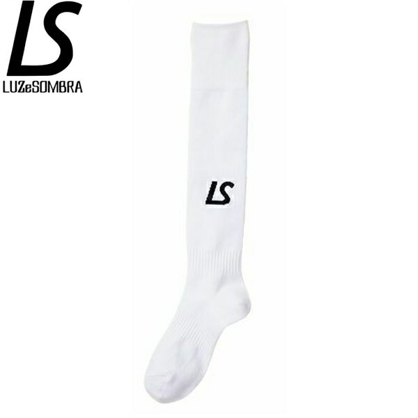 LUZeSOMBRA ルースイソンブラ ターンバック ジャガードソックス ストッキング F2014907-WHT サッカー フットサル