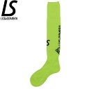 LUZeSOMBRA ルースイソンブラ ロゴパターンロングソックス ストッキング L1221381-NEONYL サッカー フットサル