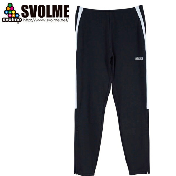 SVOLME スボルメ ジャージパンツ FINEジャージスリムロングパンツ25SDG 1251-38402-BLK サッカー フッ..