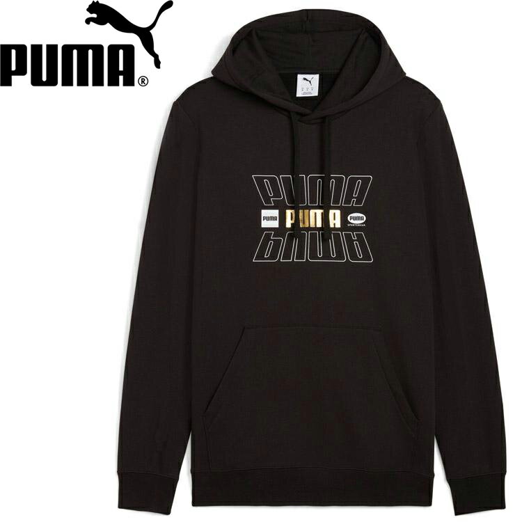 PUMA プーマ スウェットパーカー ESS LOGO LAB ホリデー 691098-01