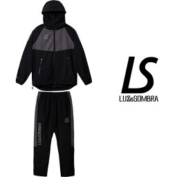 LUZeSOMBRA ルースイソンブラ ストレッチタフタメッシュジャケット＆ストレッチタフタメッシュロングパンツ F2011105-BLK-F2011403-BLK サッカー フットサル