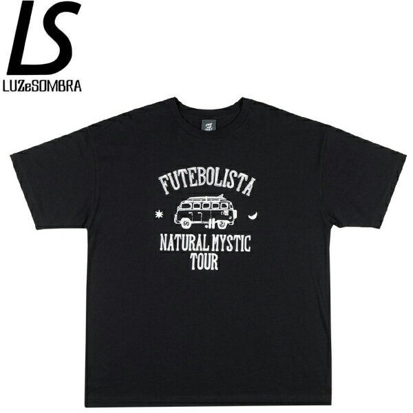 LUZeSOMBRA ルースイソンブラ ONE&ONLY 20th anniversary OAO NATURAL MYSTIC TOUR ORGANIC TEE ナチュラルミスティックツアー オーガニックTシャツ L1251211-BLK サッカー フットサル