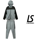 LUZeSOMBRA ルースイソンブラ シングルフェイスジャージフーディーフルジップジャケット&シングルフェイススーパースリムフィットロングパンツ F19111...